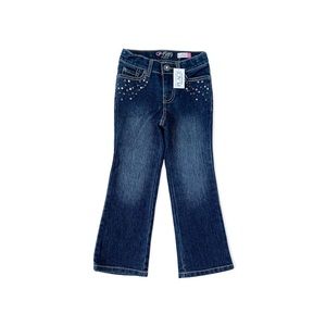 🌸New🌸 The Children’s Place Bootcut Sequin Jeans Size 4 NWT
